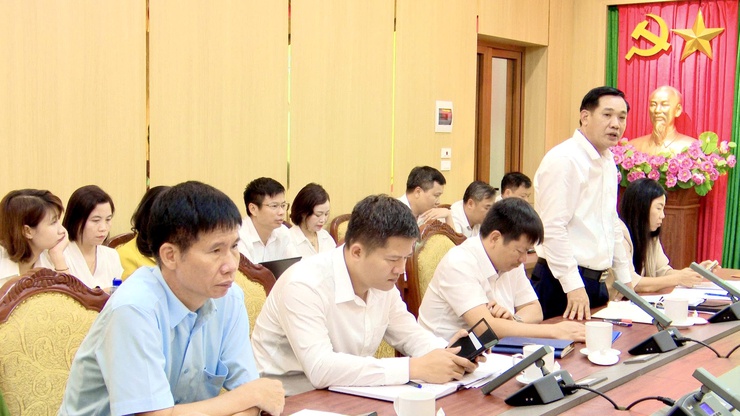 HỘI NGHỊ LẦN THỨ 11 BAN CHẤP HÀNH ĐẢNG BỘ XÃ THƯ LÂM KHÓA I, NHIỆM KỲ 2025 - 2030- Ảnh 6.
