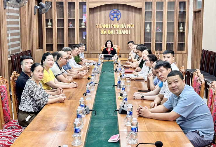 Xã Đại Thanh tham gia trực tuyến Hội thảo khoa học cấp quốc gia "Một số vấn đề lý luận và thực tiễn về hoàn thiện mô hình chính quyền địa phương 2 cấp"- Ảnh 1.