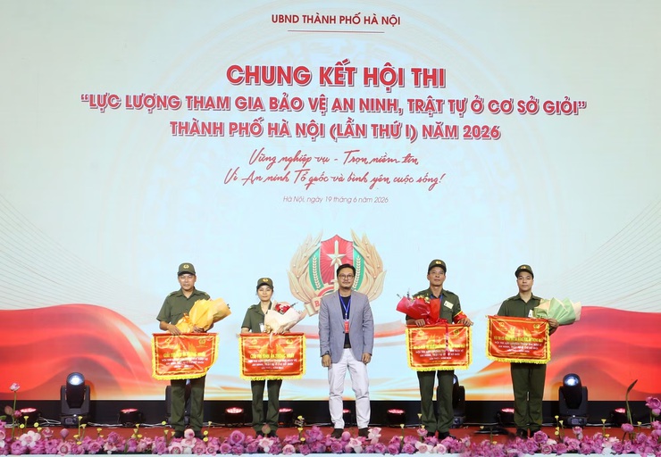 Đội thi phường Ô Chợ Dừa giành giải Đặc biệt Chung kết Hội thi “Lực lượng tham gia bảo vệ ANTT ở cơ sở giỏi” lần thứ I năm 2026- Ảnh 11.