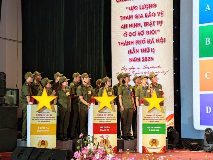 Đội thi phường Ô Chợ Dừa giành giải Đặc biệt Chung kết Hội thi “Lực lượng tham gia bảo vệ ANTT ở cơ sở giỏi” lần thứ I năm 2026- Ảnh 12.