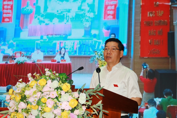 Đại biểu HĐND thành phố Hà Nội đơn vị bầu cử số 25 tiếp xúc cử tri trước kỳ họp thường lệ giữa năm 2026- Ảnh 4.