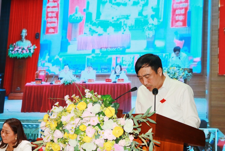 Đại biểu HĐND thành phố Hà Nội đơn vị bầu cử số 25 tiếp xúc cử tri trước kỳ họp thường lệ giữa năm 2026- Ảnh 5.