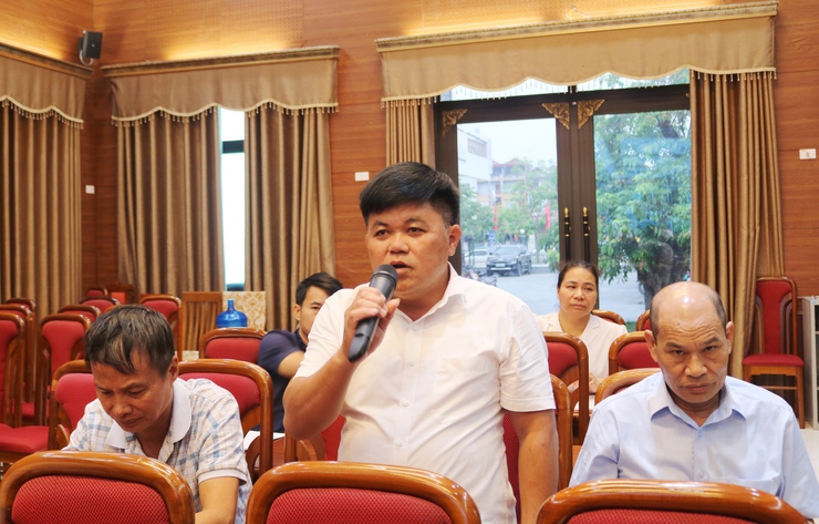 Đại biểu HĐND thành phố Hà Nội đơn vị bầu cử số 25 tiếp xúc cử tri trước kỳ họp thường lệ giữa năm 2026- Ảnh 8.
