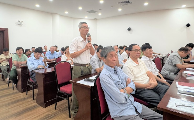 ĐẠI BIỂU HĐND THÀNH PHỐ HÀ NỘI - ĐƠN VỊ BẦU CỬ SỐ 5 TIẾP XÚC CỬ TRI TRƯỚC KỲ HỌP- Ảnh 6.