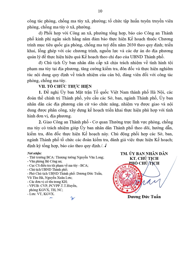 Hà Nội triển khai Dự án nâng cao hiệu quả công tác phòng, chống ma túy tại cơ sở đến năm 2030- Ảnh 10.
