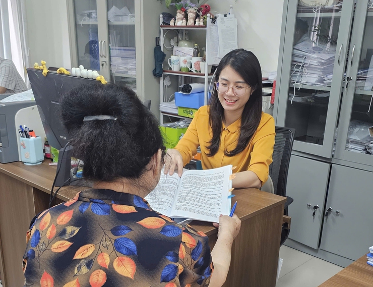 Đẩy mạnh cải cách hành chính, nâng cao chất lượng thực hiện chính sách người có công tại phường Dương Nội- Ảnh 1.