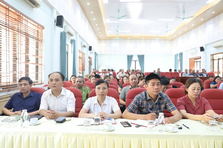 Sơn Đồng triển khai Đề án sắp xếp, kiện toàn Ban Công tác Mặt trận, các chi hội, chi đoàn sau sắp nhập thôn, tổ dân phố trên địa bàn- Ảnh 3.