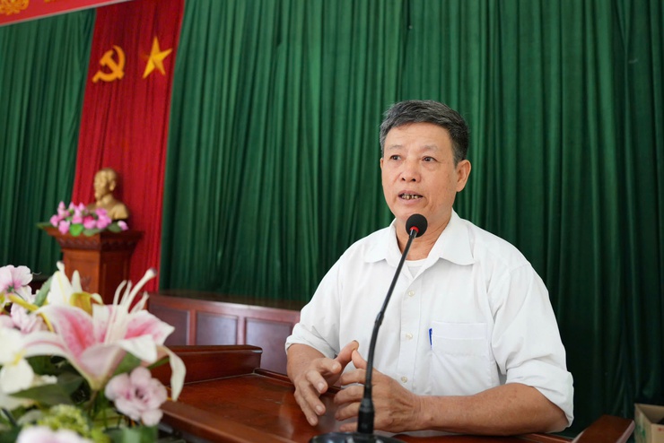 Sơn Đồng tổ chức hội nghị lấy ý kiến về đề án sắp xếp, kiện toàn các Chi bộ thôn, tổ dân phố trực thuộc Đảng ủy xã- Ảnh 9.