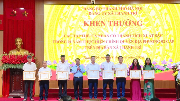Thanh Trì sơ kết 1 năm vận hành mô hình chính quyền địa phương hai cấp- Ảnh 3.