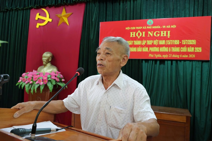 Hội Cựu thanh niên xung phong xã Phú Nghĩa sơ kết hoạt động 06 tháng đầu năm 2026- Ảnh 5.