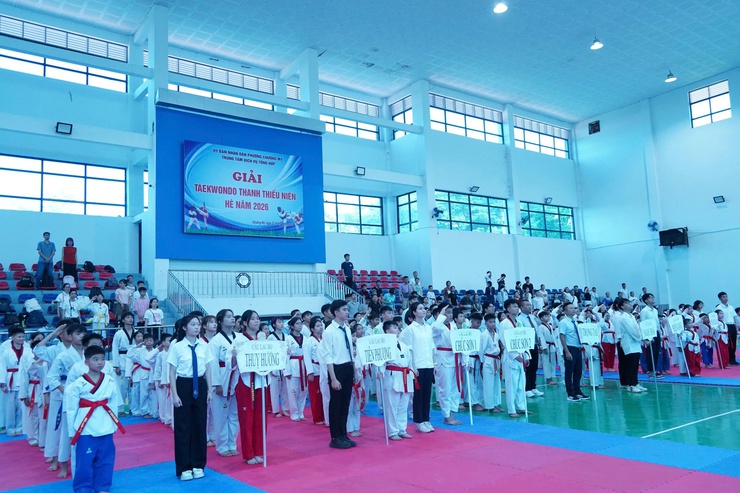 Phường Chương Mỹ tổ chức Giải Taekwondo thanh thiếu niên hè năm 2026- Ảnh 1.
