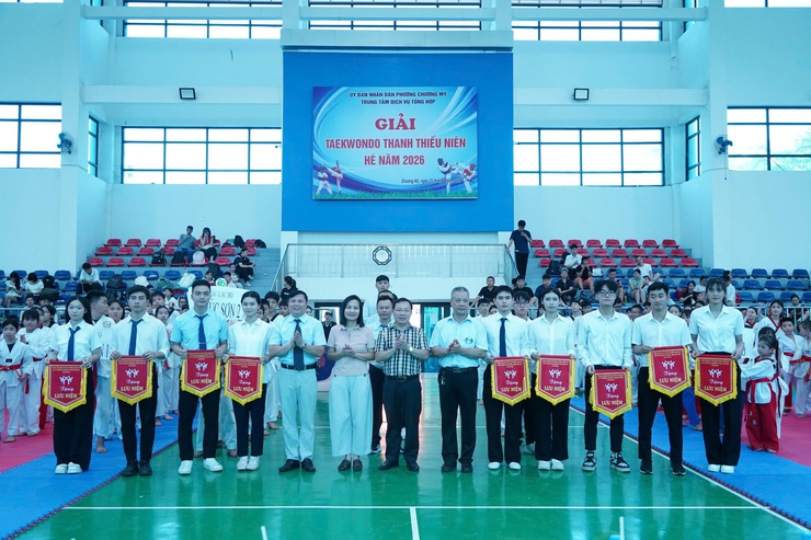 Phường Chương Mỹ tổ chức Giải Taekwondo thanh thiếu niên hè năm 2026- Ảnh 2.