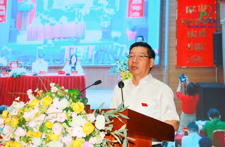 Đại biểu HĐND thành phố Hà Nội, Đơn vị bầu cử số 25 tiếp xúc cử tri trước kỳ họp thường kỳ giữa năm 2026- Ảnh 6.