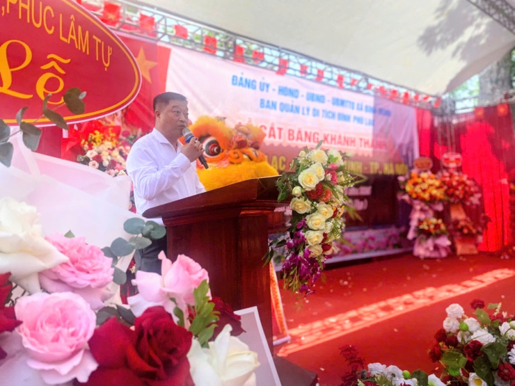 Xã Bình Minh long trọng tổ chức Lễ khánh thành công trình tu bổ, tôn tạo Đình Phù Lạc- Ảnh 2.