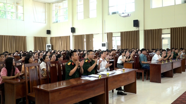 Xã Mỹ Đức khai mạc lớp bồi dưỡng kiến thức quốc phòng và an ninh đối tượng 4 năm 2026- Ảnh 1.