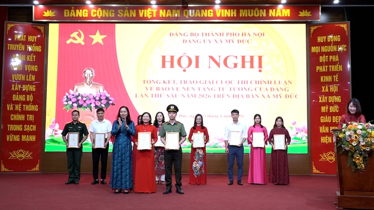 Xã Mỹ Đức sơ kết 1 năm vận hành chính quyền địa phương hai cấp- Ảnh 4.