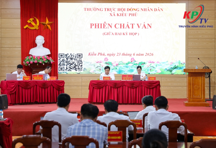 HĐND xã Kiều Phú khóa II, nhiệm kỳ 2026-2031 hoàn thành các nội dung tại kỳ họp thường lệ giữa năm 2026- Ảnh 2.