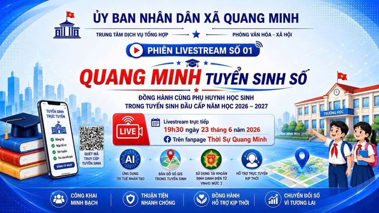  QUANG MINH TUYỂN SINH SỐ – ĐỒNG HÀNH CÙNG PHỤ HUYNH TRONG MÙA TUYỂN SINH ĐẦU CẤP 2026–2027- Ảnh 1.