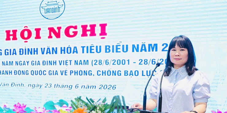 Vân Đình&nbsp;tuyên dương 29 gia đình văn hóa tiêu biểu năm 2026- Ảnh 1.