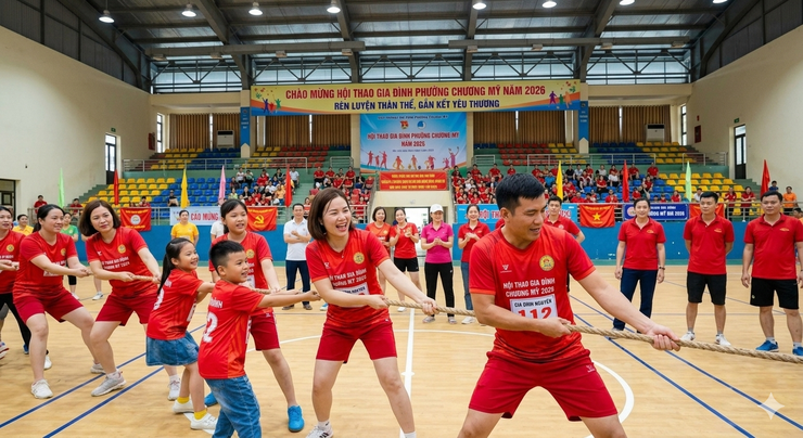Phường Chương Mỹ sẵn sàng tổ chức hội thao gia đình năm 2026- Ảnh 2.