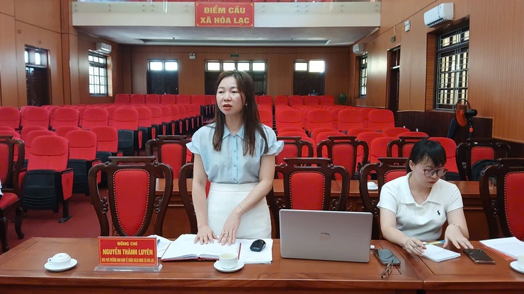 Các Ban HĐND xã Hòa Lạc thẩm tra các nội dung trình kỳ họp thứ Hai, HĐND xã khóa II, nhiệm kỳ 2026 - 2031- Ảnh 1.