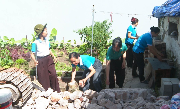 Khởi công xây dựng nhà tình nghĩa tặng vợ liệt sĩ tại xã Quốc Oai- Ảnh 6.