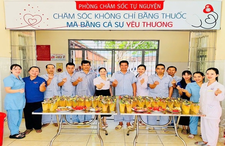 Chủ động triển khai nhiều biện pháp phòng, chống nắng nóng, bảo đảm sức khỏe cho bệnh nhân tại Trung tâm Chăm sóc và Phục hồi chức năng người tâm thần số 1 Hà Nội- Ảnh 2.