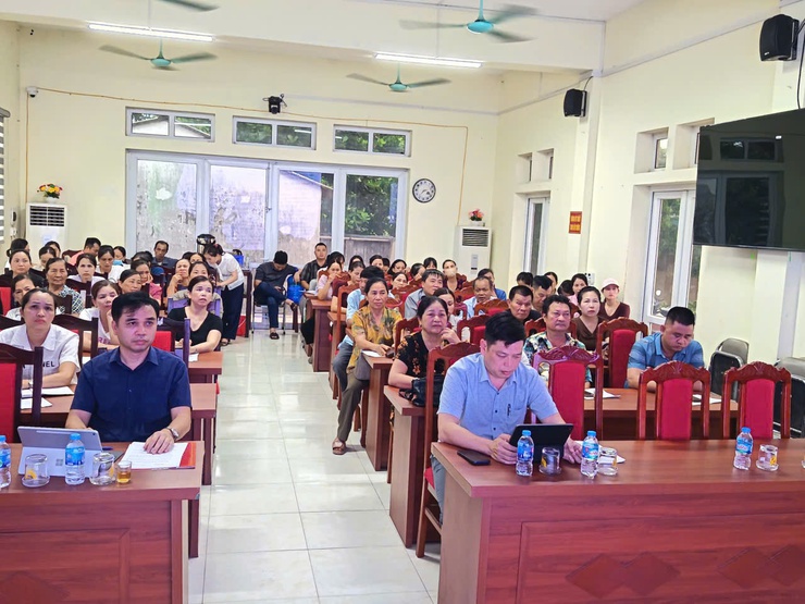 Triển khai kế hoạch khám sức khỏe toàn dân trên địa bàn xã Đoài Phương- Ảnh 1.