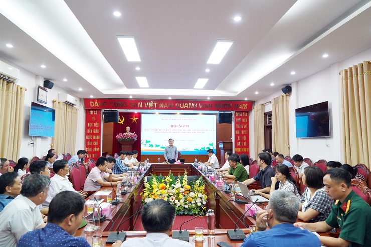 Phường Chương Mỹ tổ chức hội nghị báo cáo kết quả lấy ý kiến Nhân dân về sắp xếp, tổ chức lại tổ dân phố- Ảnh 2.