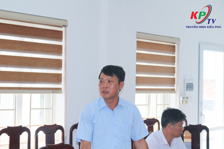 Ban chỉ đạo cưỡng chế xã Kiều Phú tổ chức hội nghị triển khai công tác tổ chức cưỡng chế đối với 8 trường hợp vi phạm đất đai- Ảnh 5.