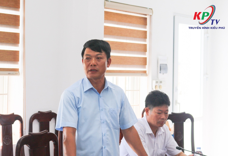 Ban chỉ đạo cưỡng chế xã Kiều Phú tổ chức hội nghị triển khai công tác tổ chức cưỡng chế đối với 8 trường hợp vi phạm đất đai- Ảnh 7.