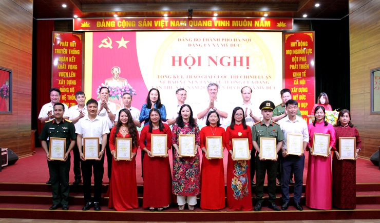 Xã Mỹ Đức sơ kết 1 năm vận hành chính quyền địa phương hai cấp- Ảnh 6.