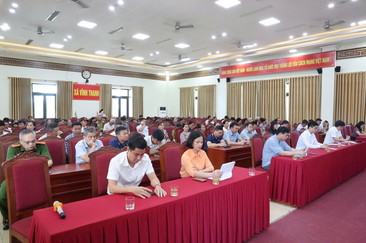 HỘI ĐỒNG NHÂN DÂN XÃ VĨNH THANH KHÓA II, NHIỆM KỲ 2026 – 2031 TỔ CHỨC HỘI NGHỊ TIẾP XÚC CỬ TRI SAU KỲ HỌP THỨ HAI- Ảnh 2.