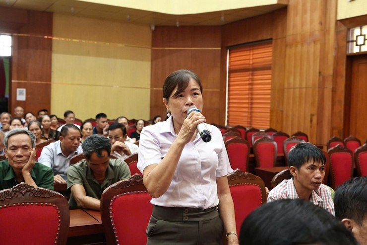 ĐẠI BIỂU HĐND THÀNH PHỐ HÀ NỘI - ĐƠN VỊ BẦU CỬ SỐ 21 TIẾP XÚC CỬ TRI TRƯỚC KỲ HỌP THƯỜNG LỆ GIỮA NĂM 2026- Ảnh 3.