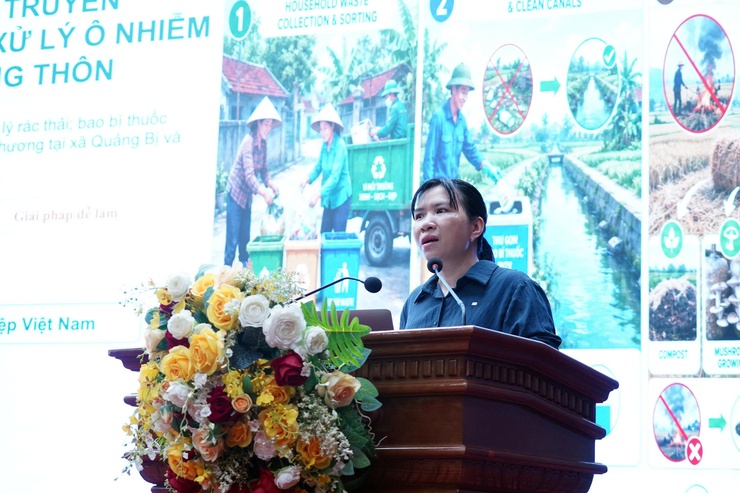 Hội Nông dân phường Chương Mỹ tổ chức hội nghị phổ biến pháp luật về thu gom rác thải và xử lý môi trường nông thôn- Ảnh 5.