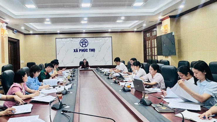 Hội nghị Thẩm tra các nội dung trình Kỳ họp thứ Hai HĐND xã khóa II, nhiệm kỳ 2026 – 2031- Ảnh 1.