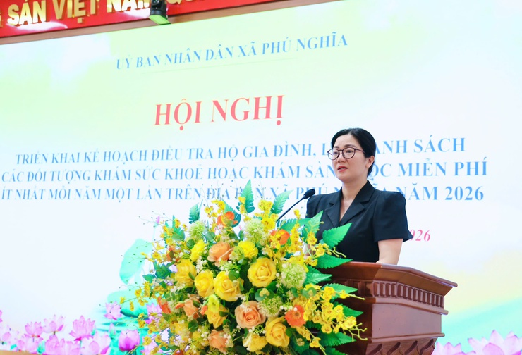 Phú Nghĩa triển khai khám sức khỏe định kỳ, khám sàng lọc miễn phí cho người dân- Ảnh 3.