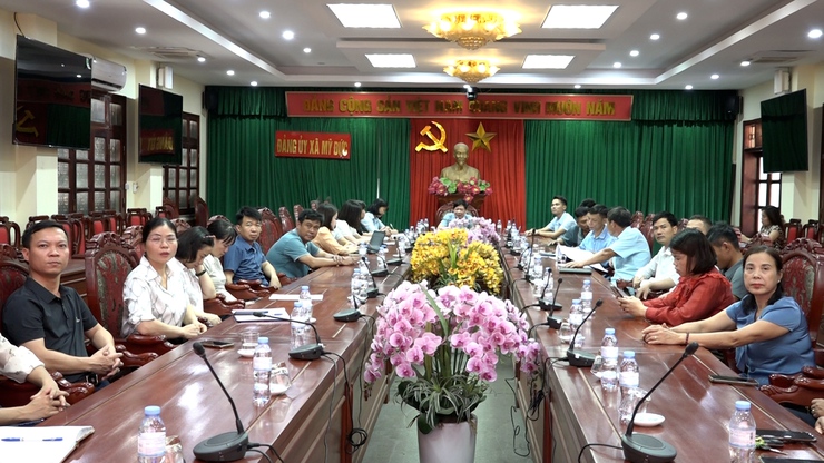 Ban Thường trực Uỷ ban MTTQ Việt Nam xã Mỹ Đức dự Hội nghị trực tuyến nghiên cứu, học tập, quán triệt, triển khai thực hiện Nghị quyết Đại hội đại biểu toàn quốc MTTQ Việt Nam lần thứ XI, nhiệm kỳ 2026 – 2031- Ảnh 4.