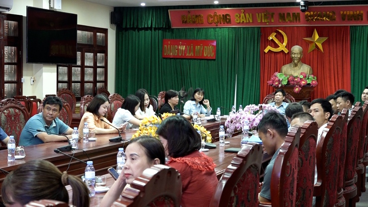 Ban Thường trực Uỷ ban MTTQ Việt Nam xã Mỹ Đức dự Hội nghị trực tuyến nghiên cứu, học tập, quán triệt, triển khai thực hiện Nghị quyết Đại hội đại biểu toàn quốc MTTQ Việt Nam lần thứ XI, nhiệm kỳ 2026 – 2031- Ảnh 5.