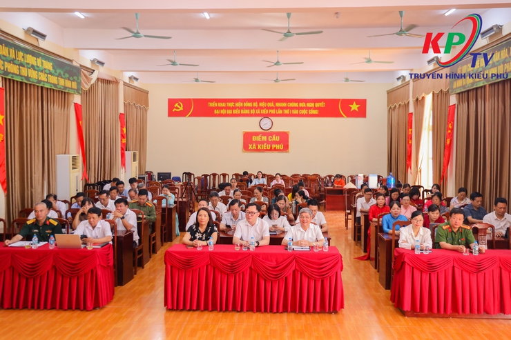 Đảng ủy xã Kiều Phú tổ chức hội nghị tổng kết các cuộc thi về Nghị quyết Đại hội Đảng bộ thành phố Hà Nội và bảo vệ nền tảng tư tưởng của Đảng- Ảnh 2.