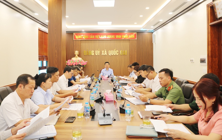 Quốc Oai quyết liệt tháo gỡ vướng mắc, đẩy nhanh giải phóng mặt bằng và giải ngân vốn đầu tư công- Ảnh 1.