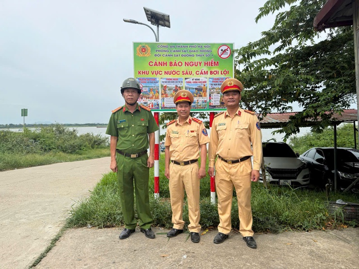 Công an xã Liên Minh chung tay đẩy lùi đuối nước- Ảnh 2.