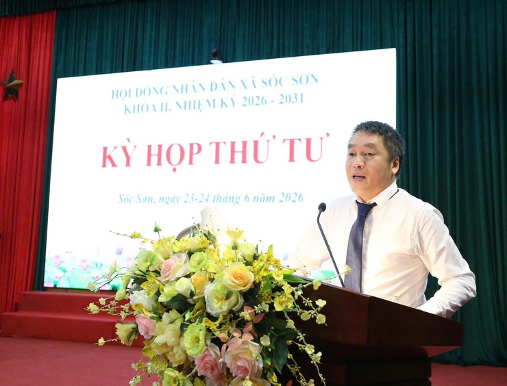 HỘI ĐỒNG NHÂN DÂN XÃ SÓC SƠN TỔ CHỨC KỲ HỌP THỨ 4 KHOÁ II, NHIỆM KỲ 2026 – 2031- Ảnh 6.