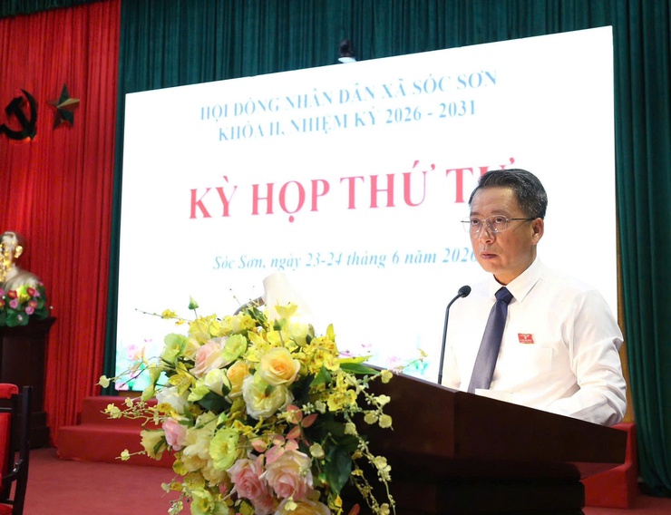 HỘI ĐỒNG NHÂN DÂN XÃ SÓC SƠN TỔ CHỨC KỲ HỌP THỨ 4 KHOÁ II, NHIỆM KỲ 2026 – 2031- Ảnh 3.