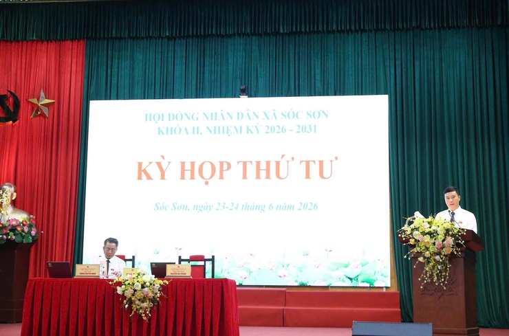 HỘI ĐỒNG NHÂN DÂN XÃ SÓC SƠN TỔ CHỨC KỲ HỌP THỨ 4 KHOÁ II, NHIỆM KỲ 2026 – 2031- Ảnh 4.