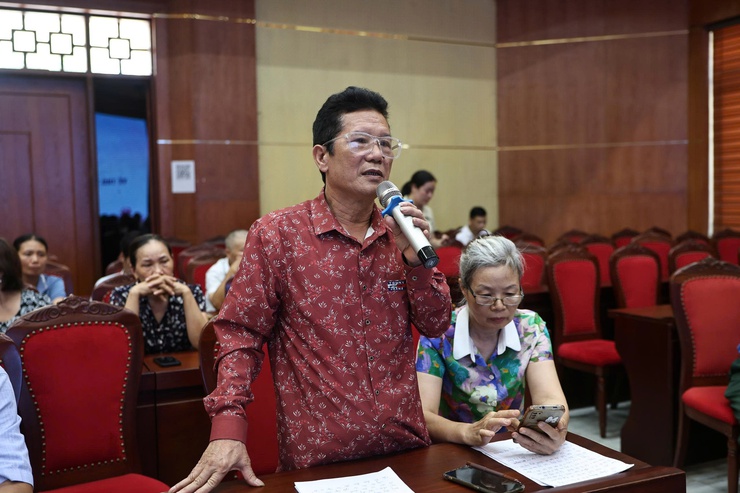 Hội nghị đối thoại với cá nhân, tổ chức về thủ tục hành chính và giải quyết thủ tục hành chính trên địa bàn xã Vân Đình lần 1 năm 2026- Ảnh 6.