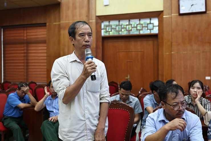 Hội nghị đối thoại với cá nhân, tổ chức về thủ tục hành chính và giải quyết thủ tục hành chính trên địa bàn xã Vân Đình lần 1 năm 2026- Ảnh 3.