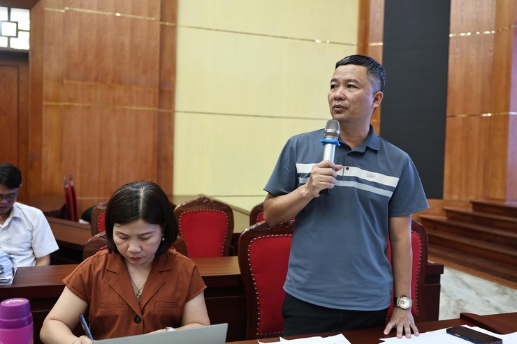 Hội nghị đối thoại với cá nhân, tổ chức về thủ tục hành chính và giải quyết thủ tục hành chính trên địa bàn xã Vân Đình lần 1 năm 2026- Ảnh 2.