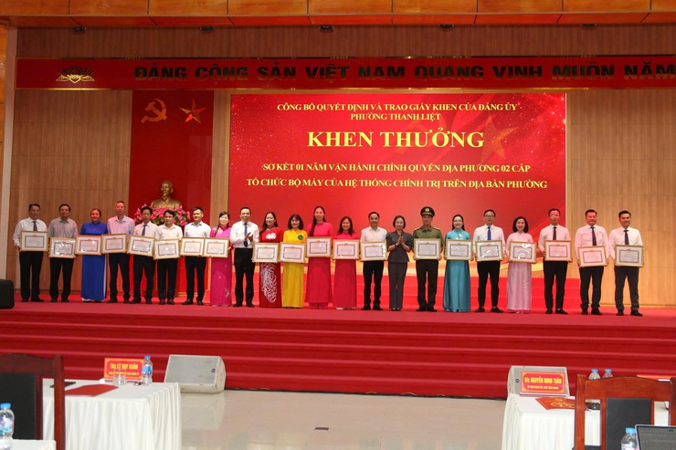 Phường Thanh Liệt sơ kết 1 năm vận hành chính quyền địa phương 2 cấp và tổng kết Cuộc thi chính luận về bảo vệ nền tảng tư tưởng của Đảng lần thứ I năm 2026- Ảnh 15.