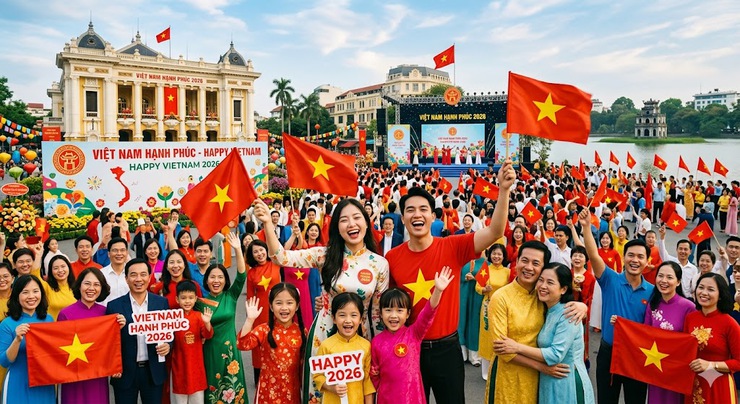 Thông báo về việc tuyên truyền, hưởng ứng tham gia
Giải thưởng truyền thông về quyền con người “Việt Nam hạnh phúc - Happy Vietnam 2026”- Ảnh 1.